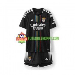 Camisola Júnior Benfica Alternativa Equipamento 2023-2024 Manga Curta