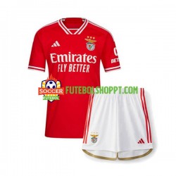 Camisola Júnior Benfica Principais Equipamento 2023-2024 Manga Curta