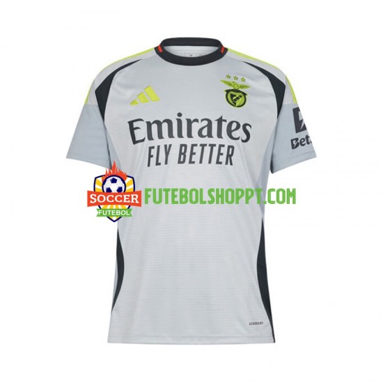 Camisola Homem Benfica Terceiro Equipamento 2024-2025 Manga Curta
