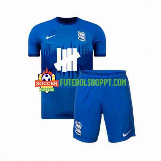 Camisola Júnior Birmingham City Principais Equipamento 2023-2024 Manga Curta