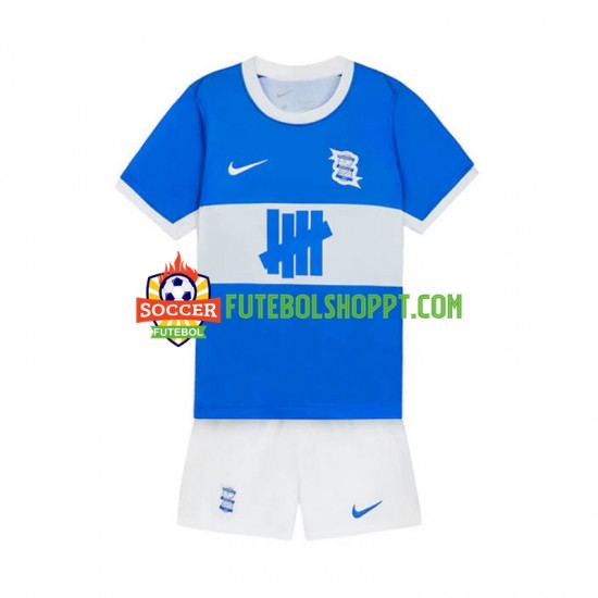 Camisola Júnior Birmingham City Principais Equipamento 2024-2025 Manga Curta