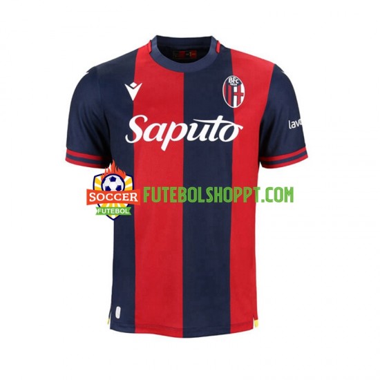 Camisola Homem Bologna Principais Equipamento 2024-2025 Manga Curta