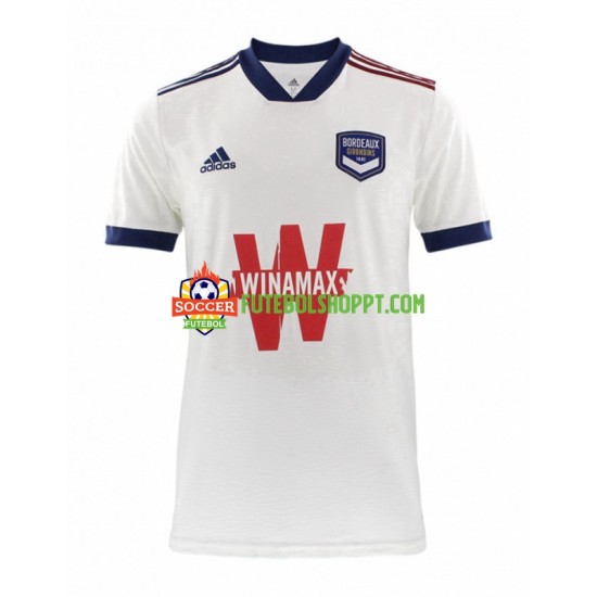 Camisola Homem Bordeaux Alternativa Equipamento 2021-2022 Manga Curta