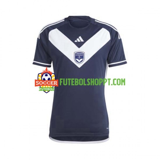 Camisola Homem Bordeaux Principais Equipamento 2023-2024 Manga Curta