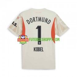 Camisola Homem Borussia Dortmund Gregor Kobel 1 Guarda-redes Principais Equipamento 2024-2025 Manga Curta Camisola Homem Borussia Dortmund Gregor Kobel 1 Guarda-redes Principais Equipamento 2024-2025 Manga Curta