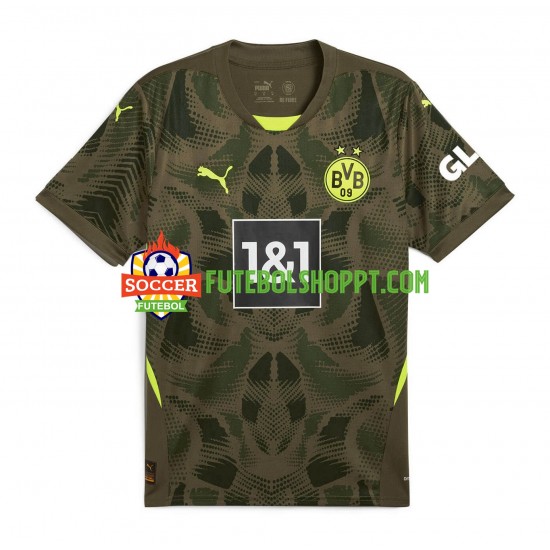 Camisola Homem Borussia Dortmund Guarda-redes Principais Equipamento 2024-2025 Manga Curta