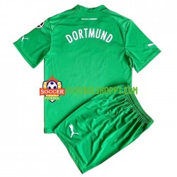 Camisola Júnior Borussia Dortmund Guarda-redes Alternativa Equipamento 2022-2023 Manga Curta
