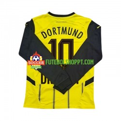 Camisola Homem Borussia Dortmund Julian Brandt 10 Principais Equipamento 2024-2025 Manga Comprida