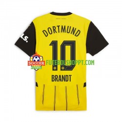 Camisola Homem Borussia Dortmund Julian Brandt 10 Principais Equipamento 2024-2025 Manga Curta Camisola Homem Borussia Dortmund Julian Brandt 10 Principais Equipamento 2024-2025 Manga Curta
