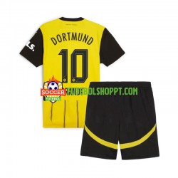 Camisola Júnior Borussia Dortmund Julian Brandt 10 Principais Equipamento 2024-2025 Manga Curta