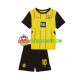 Camisola Júnior Borussia Dortmund Julian Brandt 10 Principais Equipamento 2024-2025 Manga Curta