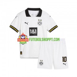 Camisola Júnior Borussia Dortmund Julian Brandt 10 Terceiro Equipamento 2024-2025 Manga Curta