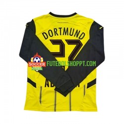 Camisola Homem Borussia Dortmund Karim Adeyemi 27 Principais Equipamento 2024-2025 Manga Comprida
