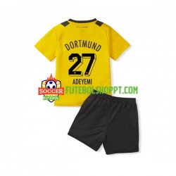 Camisola Júnior Borussia Dortmund Karim Adeyemi 27 Principais Equipamento 2022-2023 Manga Curta