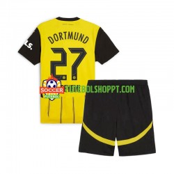 Camisola Júnior Borussia Dortmund Karim Adeyemi 27 Principais Equipamento 2024-2025 Manga Curta