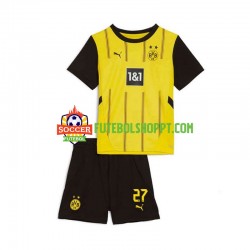 Camisola Júnior Borussia Dortmund Karim Adeyemi 27 Principais Equipamento 2024-2025 Manga Curta
