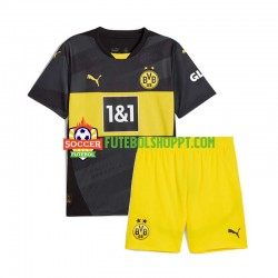Camisola Júnior Borussia Dortmund Alternativa Equipamento 2024-2025 Manga Curta
