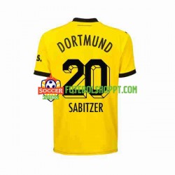 Camisola Homem Borussia Dortmund Marcel Sabitzer 20 Principais Equipamento 2023-2024 Manga Curta