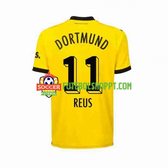 Camisola Homem Borussia Dortmund Marco Reus 11 Principais Equipamento 2023-2024 Manga Curta