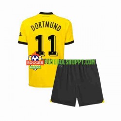 Camisola Júnior Borussia Dortmund Marco Reus 11 Principais Equipamento 2023-2024 Manga Curta