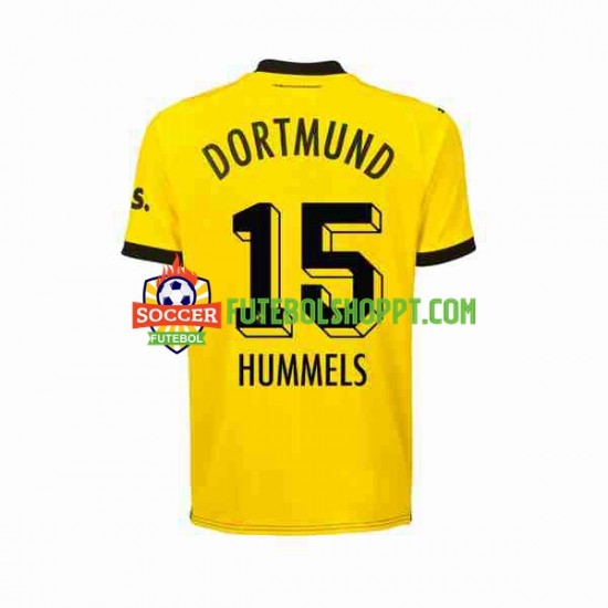 Camisola Homem Borussia Dortmund Mats Hummels 15 Principais Equipamento 2023-2024 Manga Curta