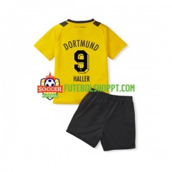 Camisola Júnior Borussia Dortmund Sebastien Haller 9 Principais Equipamento 2022-2023 Manga Curta