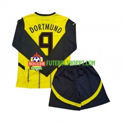 Camisola Júnior Borussia Dortmund Serhou Guirassy 9 Principais Equipamento 2024-2025 Manga Comprida