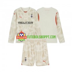 Camisola Júnior Rússia Bo Monchengladbach Guarda-redes Principais Equipamento 2024-2025 Manga Comprida