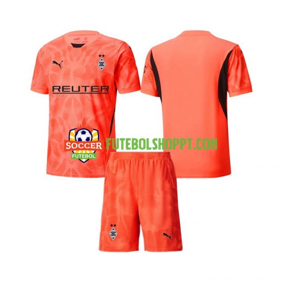 Camisola Júnior Rússia Bo Monchengladbach Guarda-redes Terceiro Equipamento 2024-2025 Manga Curta