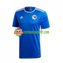 Camisola Homem Bósnia e Herzegovina Principais Equipamento 2022 Manga Curta