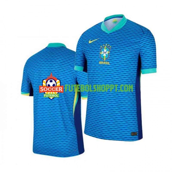 Camisola Homem Brasil Copa America Alternativa Equipamento 2024 Manga Curta