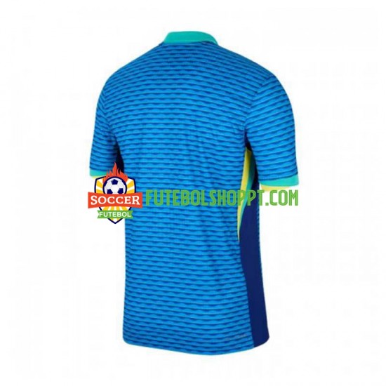 Camisola Homem Brasil Copa America Alternativa Equipamento 2024 Manga Curta