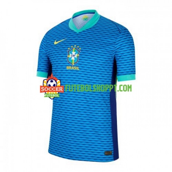 Camisola Homem Brasil Copa America Alternativa Equipamento 2024 Manga Curta