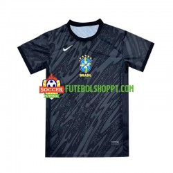 Camisola Homem Brasil Guarda-redes Alternativa Equipamento 2024 Manga Curta