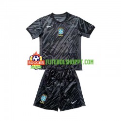 Camisola Júnior Brasil Guarda-redes Alternativa Equipamento 2024 Manga Curta