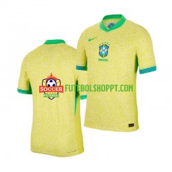 Camisola Homem Brasil Copa America Principais Equipamento 2024 Manga Curta