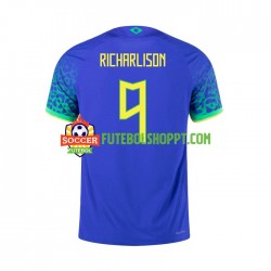 Camisola Homem Brasil RICHARLISON 9 Alternativa Equipamento 2022 Manga Curta