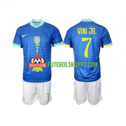 Camisola Júnior Brasil VINI JR 7 Alternativa Equipamento 2024 Manga Curta