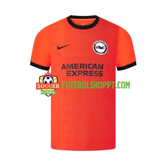 Camisola Homem Brighton Hove Albion Alternativa Equipamento 2022-2023 Manga Curta