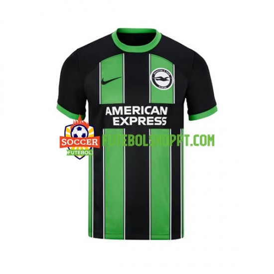 Camisola Homem Brighton Hove Albion Alternativa Equipamento 2023-2024 Manga Curta