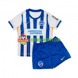 Camisola Júnior Brighton Hove Albion Principais Equipamento 2024-2025 Manga Curta