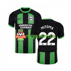 Camisola Homem Brighton Hove Albion Mitoma 22 Alternativa Equipamento 2023-2024 Manga Curta