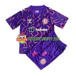Camisola Júnior Bristol City Guarda-redes Alternativa Equipamento 2022-2023 Manga Curta