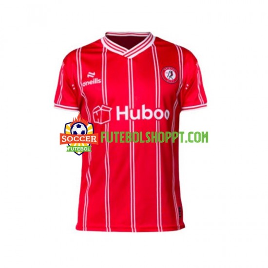 Camisola Homem Bristol City Principais Equipamento 2023-2024 Manga Curta