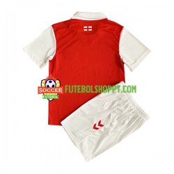 Camisola Júnior Bristol City Principais Equipamento 2022-2023 Manga Curta