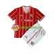 Camisola Júnior Bristol City Principais Equipamento 2023-2024 Manga Curta