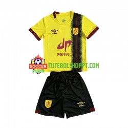Camisola Júnior Burnley Alternativa Equipamento 2023-2024 Manga Curta