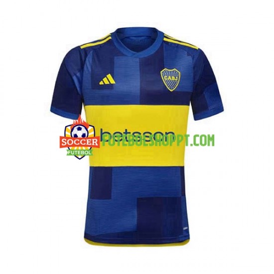 Camisola Homem CA Boca Juniors Principais Equipamento 2023-2024 Manga Curta