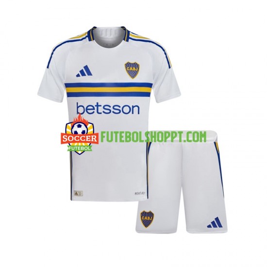 Camisola Júnior CA Boca Juniors Alternativa Equipamento 2024-2025 Manga Curta