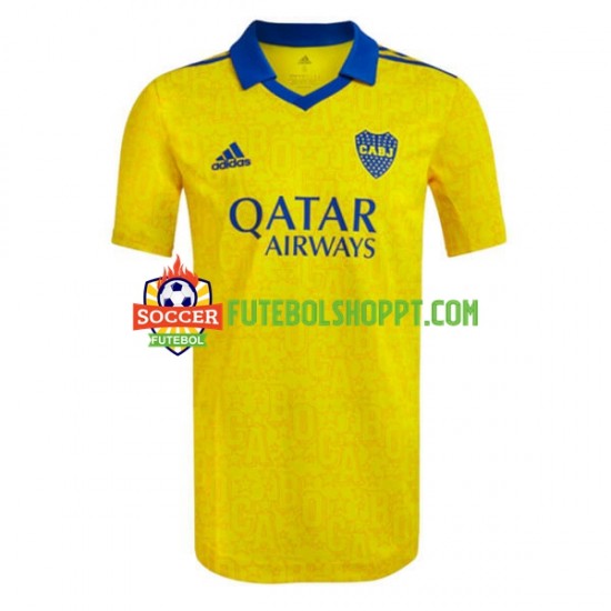 Camisola Homem CA Boca Juniors Terceiro Equipamento 2022 Manga Curta